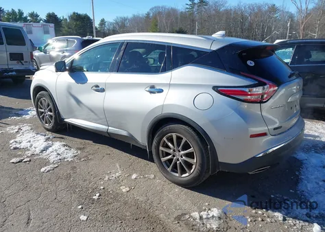 2016 Nissan Murano Sl из США, поврежденный, VIN 5N1AZ2MH8GN162036